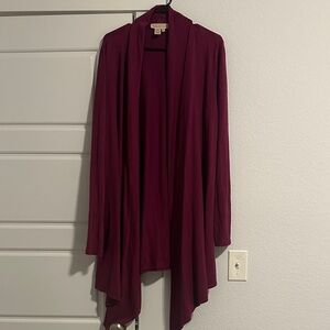 The Territory Ahead Deep Red Women's Cardigan